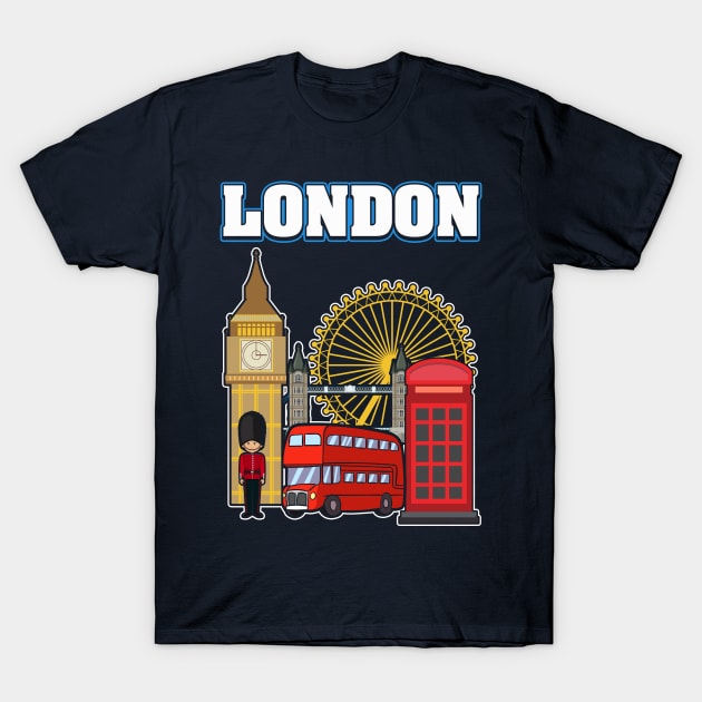 London souvenir t shirts shop
